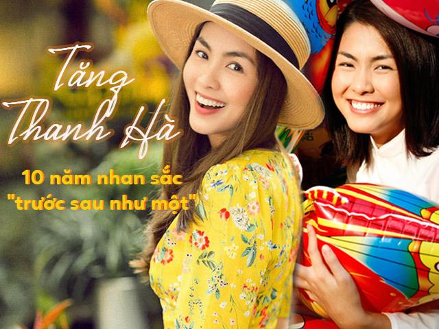 10 năm sau vai diễn cô Trúc, Tăng Thanh Hà vẫn giữ được nhan sắc trước sau như một