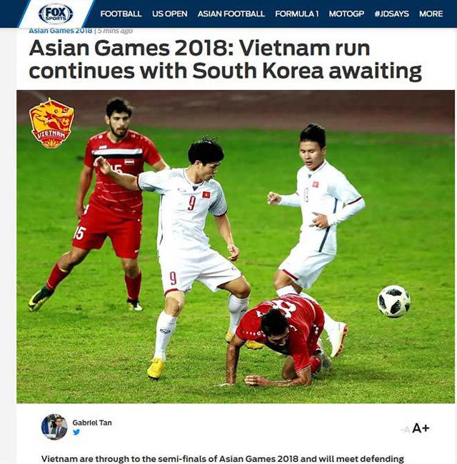 u23 viet nam lan dau vao ban ket asiad: chan dong chau a, bao chi quoc te ngoi ca - 2