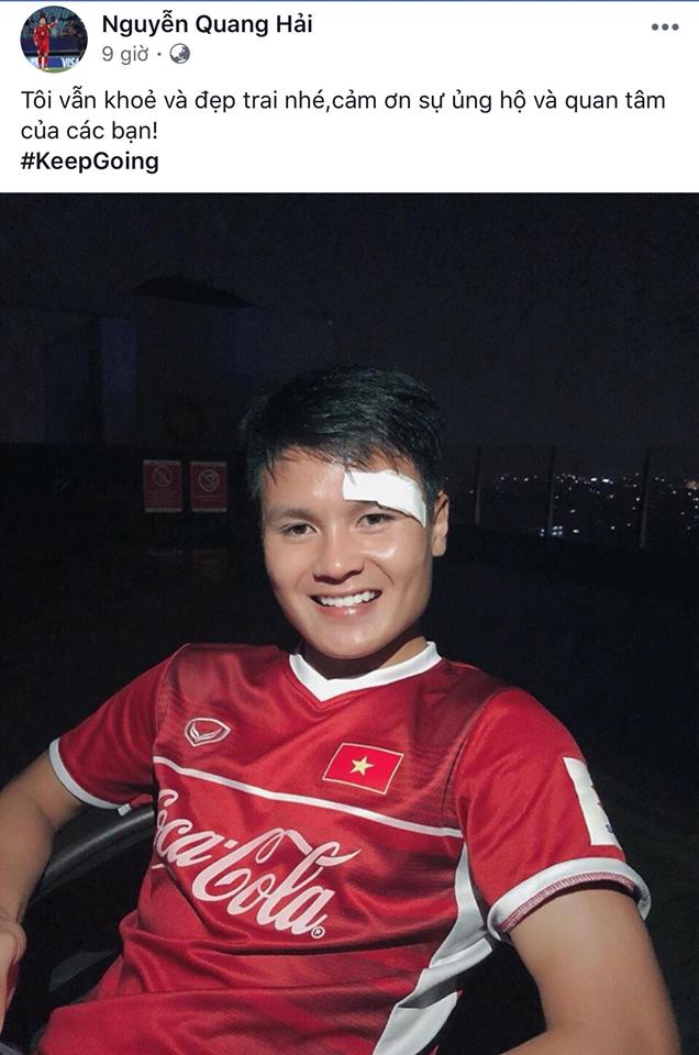 u23 vn vao ban ket: chia se cua quang hai, van toan, tien dung tren facebook khien fan am long - 4