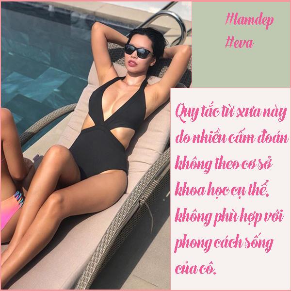 dap tan dinh kien "me bim", ha anh dot mat voi hinh anh dien bikini sau 2 thang sinh con - 4
