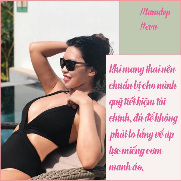 dap tan dinh kien "me bim", ha anh dot mat voi hinh anh dien bikini sau 2 thang sinh con - 6