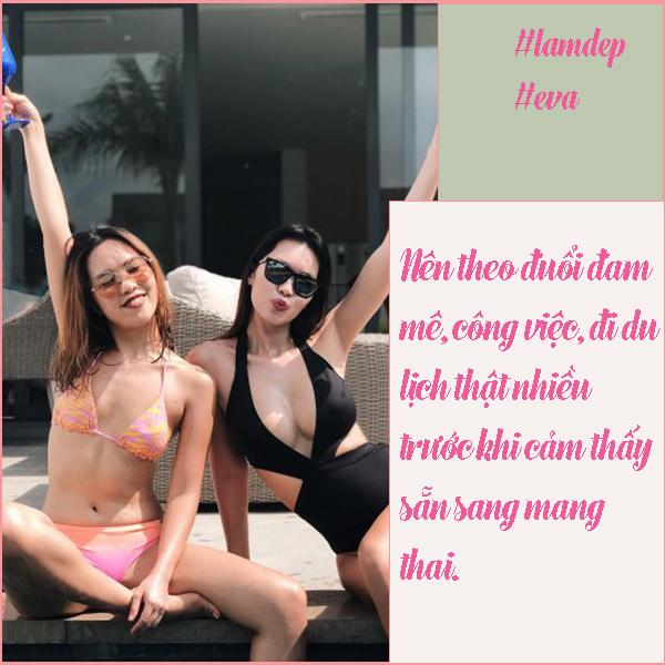 dap tan dinh kien "me bim", ha anh dot mat voi hinh anh dien bikini sau 2 thang sinh con - 9