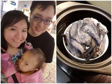 Mẹ Singapore chỉ cách nấu súp gà đen trị ốm cho bé trong những ngày gió mùa sắp về