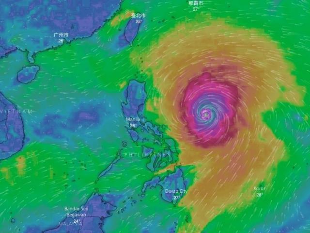 Siêu bão Mangkhut mạnh khủng khiếp, có thể ảnh hưởng trực tiếp 27 tỉnh thành nước ta