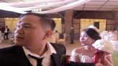 "Đám cưới thế kỷ": siêu bão Mangkhut đổ bộ, cô dâu chú rể hốt hoảng