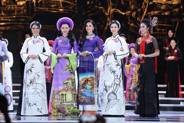 cac nang hau xinh dep rang ro trong dem chung ket hhvn 2018 la nho co style makeup nay - 10