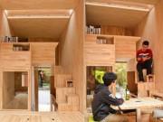 Độc đáo căn nhà gỗ 7m² của sinh viên có thể chuyển đi khắp nơi Độc đáo căn nhà gỗ 7m² của sinh viên có thể chuyển đi khắp nơi
