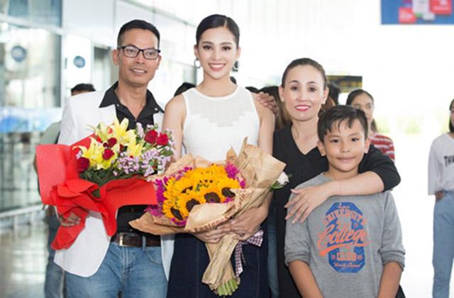 trang diem don gian khi ve nha, tan hoa hau 2018 con rang ro hon ca luc dang quang - 8