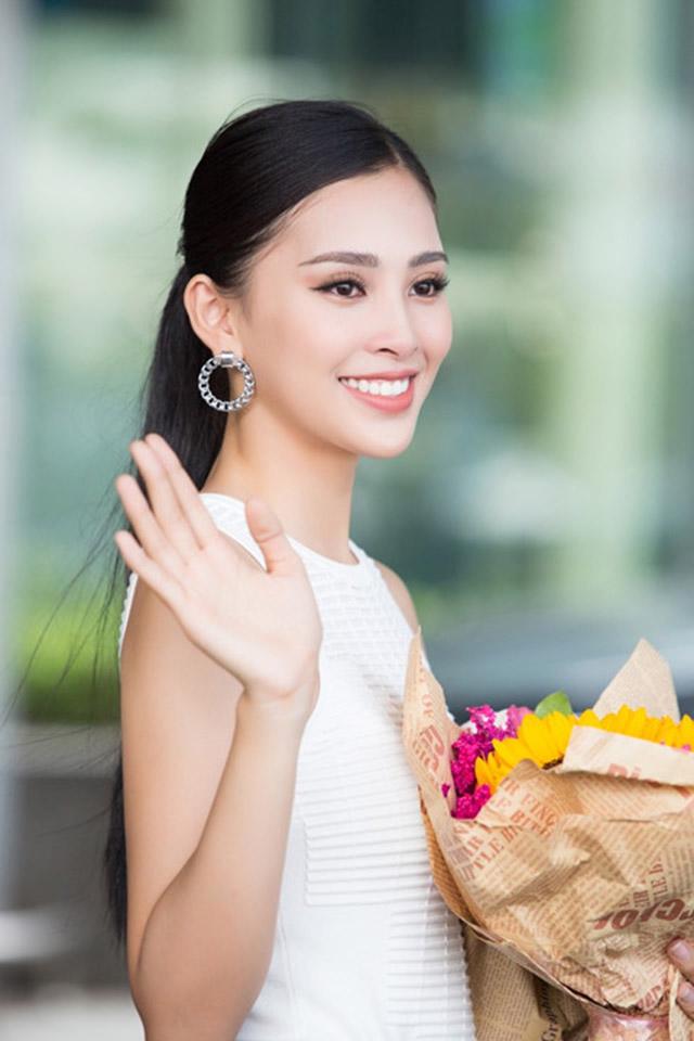 trang diem don gian khi ve nha, tan hoa hau 2018 con rang ro hon ca luc dang quang - 2