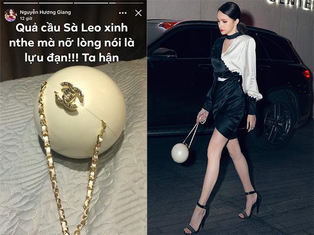 Hoa hậu Hương Giang oán hận vì xách túi hàng hiệu mà ai cũng bảo...xách lựu đạn