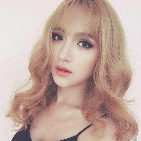 sao viet nhuom toc vang: huong giang xinh dep van phan, ngoc trinh lai "sai" kho ta - 6