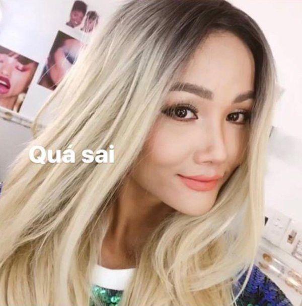 sao viet nhuom toc vang: huong giang xinh dep van phan, ngoc trinh lai "sai" kho ta - 9