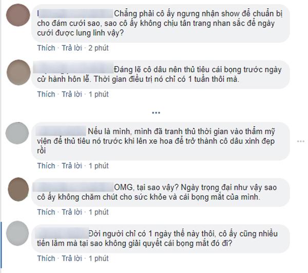 ngay cuoi duoc khen xinh dep, nhung nha phuong van de lo bo phan lao hoa som nhu u40 - 9