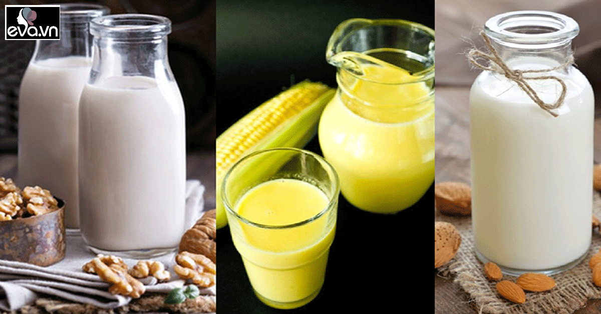Cách làm 3 món sữa hạt thơm ngon tại nhà con thấy thích mê