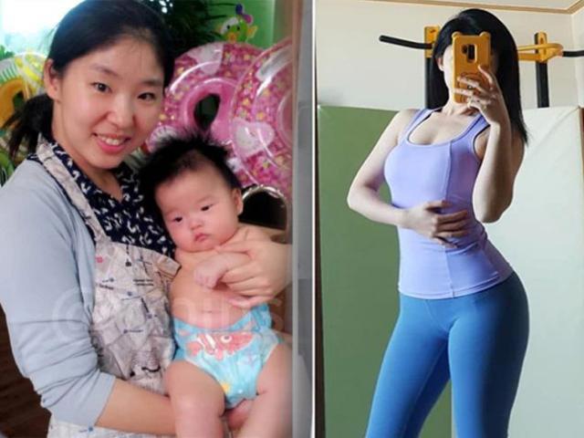 Ăn quá nhiều khi mang bầu, mẹ đẻ xong vẫn nặng 70kg, nửa năm sau đã đẹp như người mẫu