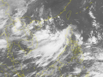 Áp thấp nhiệt đới có khả năng mạnh lên thành bão, áp sát Bắc Bộ trong 2 ngày tới