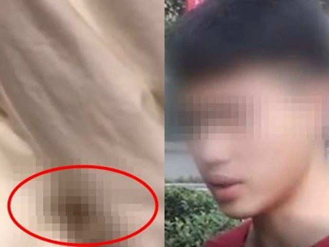 Qua đêm tại khách sạn, sáng hôm sau chàng trai thất kinh khi nhìn xuống tấm chăn