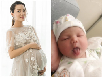 Sinh con lần 2 nhưng ca sĩ Ngọc Anh vẫn luống cuống khi chăm em bé
