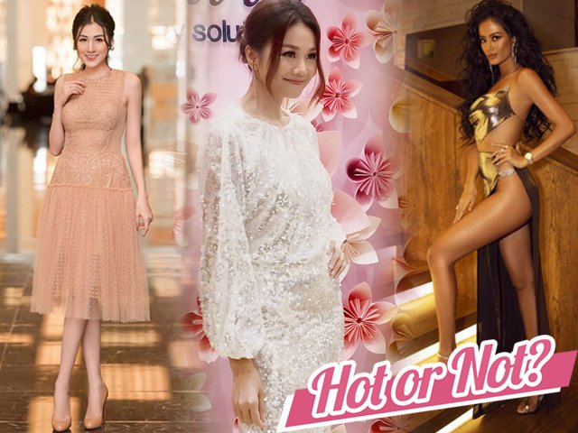 Ăn diện kín đáo, Thanh Hằng - Tú Anh chặt đẹp chân dài mê váy cắt xẻ táo bạo