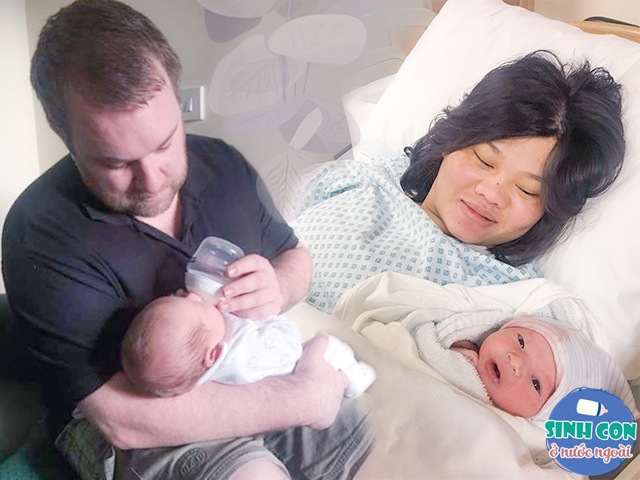 Mang bầu với võ sĩ người Anh, mẹ Việt sinh xong nguy kịch mắt đứng tròng, da chuyển tím tái