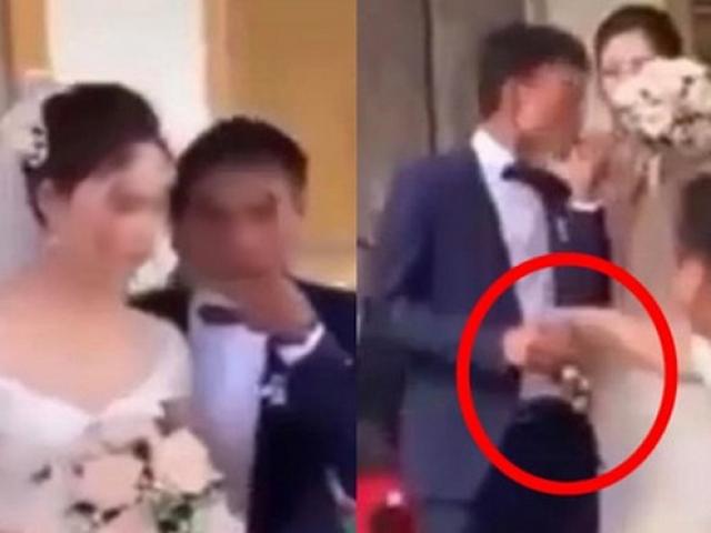 Tin tức 24h: Chú rể có hành động lạ khiến cô dâu ngán ngẩm ngay trong lễ đón dâu