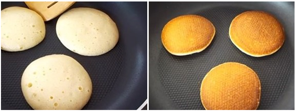 Cách làm bánh rán doremon không nhân, có nhân cực chuẩn - 12