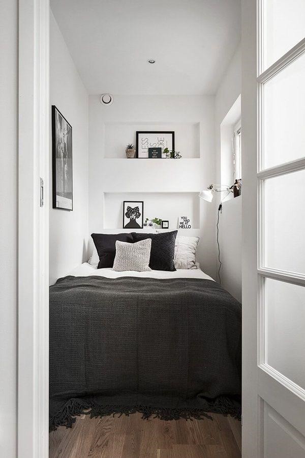 20 ý tưởng decor phòng ngủ nhỏ độc đáo tiết kiệm không gian