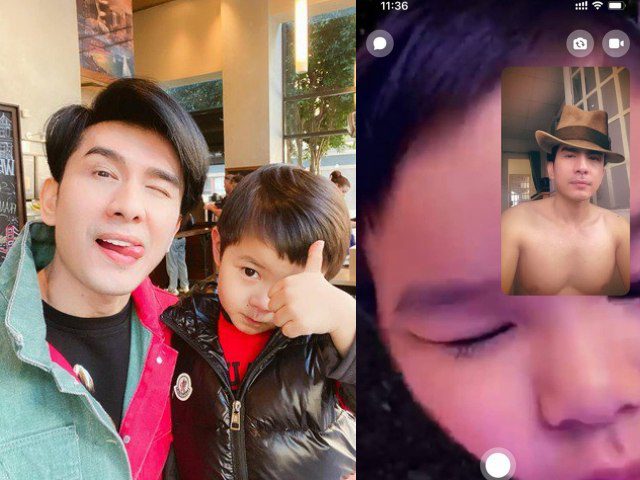 Đan Trường kể chuyện con trai nhưng chị em lại dán mắt vào body săn chắc của ông bố U50