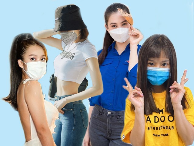 Chỉ nhìn cách lên đồ và lối trang điểm, đoán tên sao khi đeo khẩu trang