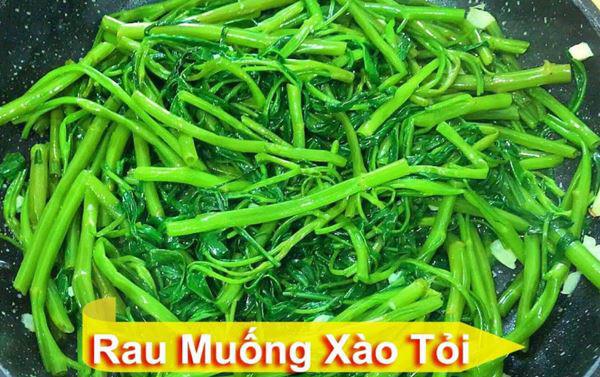 Rau muống xào tỏi ngon, xanh giòn với cách làm đơn giản - 5