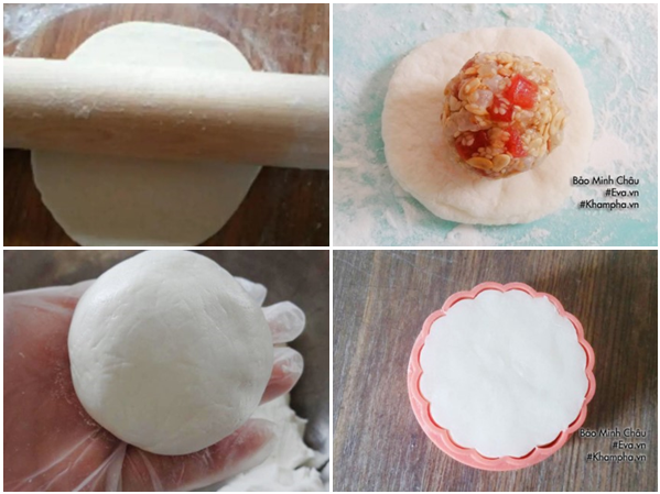 Cách làm bánh Trung thu thập cẩm nướng, dẻo truyền thống đơn giản tại nhà - 15