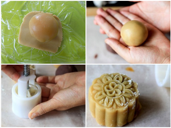 Cách làm bánh trung thu trứng muối và trứng muối tan chảy cực đơn giản