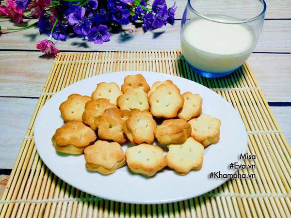 Cách làm bánh quy bơ sữa ngon giòn tan đơn giản tại nhà bé ăn hoài không chán - 8
