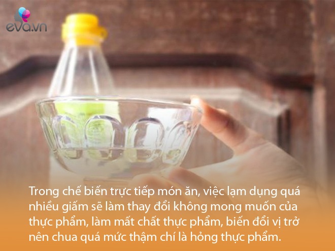 Những người cần tuyệt đối chú ý khi dùng giấm chế biến món ăn - 4