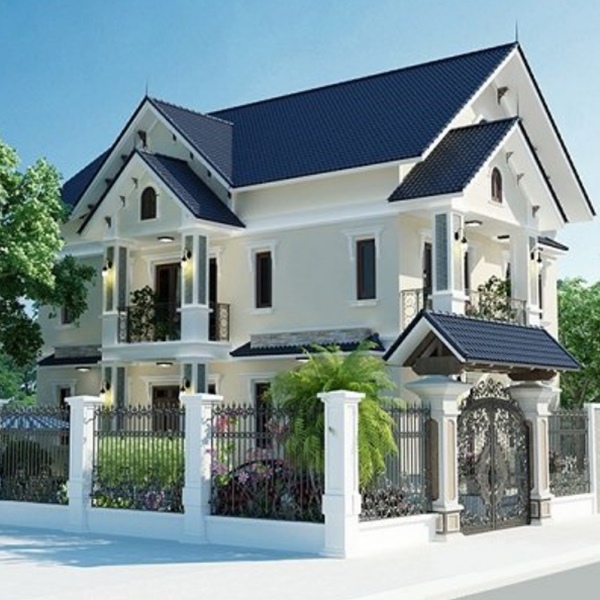 50+ Mẫu cổng biệt thự đẹp sang trọng, hiện đại nhất 2023 - VillaDesign