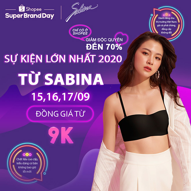 Ngày Hội Nội Y Siêu Hot Đến Từ Sabina - Thương Hiệu Nổi Tiếng Thái Lan