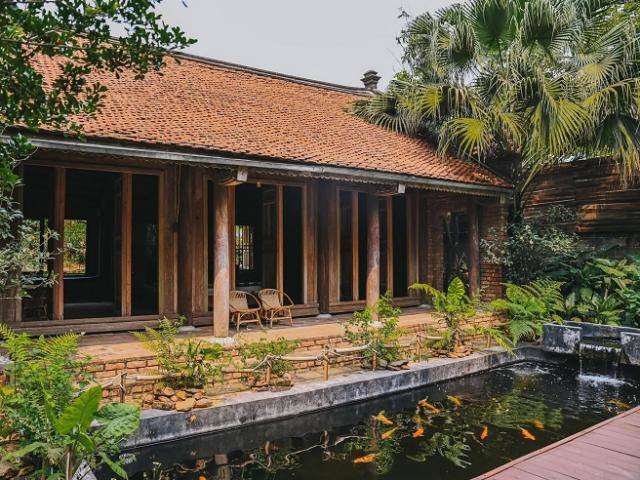 Chán biệt thự mặt phố, đại gia Việt rủ nhau về quê làm nhà tranh mái ngói tiền tỷ