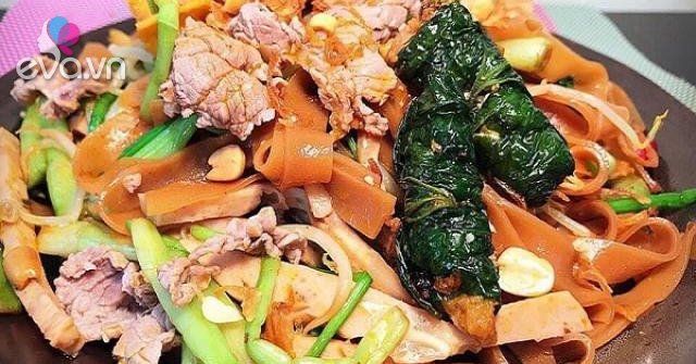 bánh đa trộn
