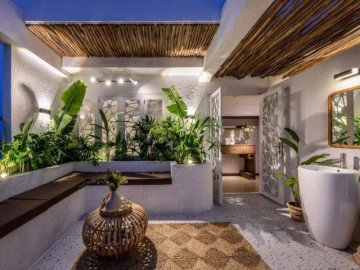 Ngỡ ngàng ngôi nhà phố đẹp như resort 5 sao
