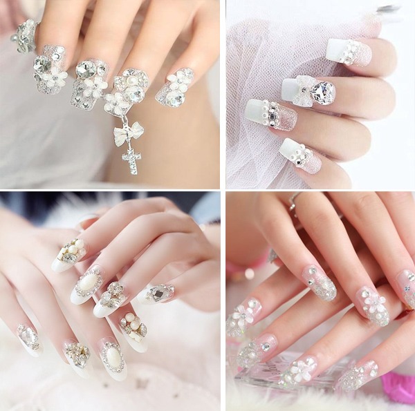 Tổng hợp những mẫu nail đẹp đính đá dành cho các quý cô IVY moda