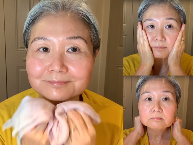 U30 chưa biết cách massage chống lão hóa da mặt, hãy để cụ bà U60 hướng dẫn