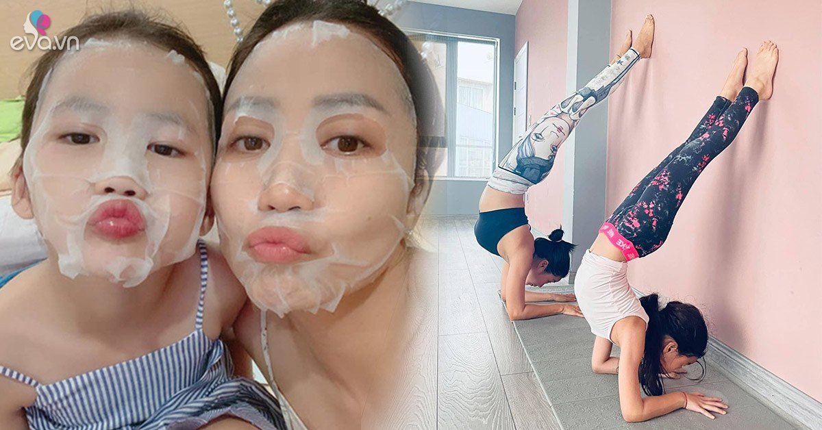 Ốc Thanh Vân và con gái tập yoga: Tiểu công chúa 8 tuổi uốn dẻo thuần thục không thua mẹ - Vimarsana News