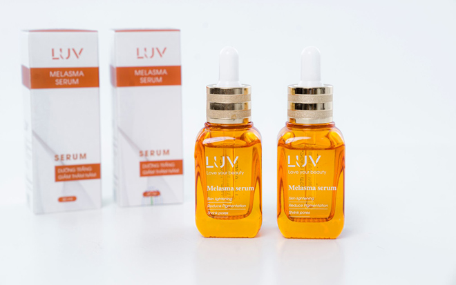 Bí mật của serum nám LUV – sản phẩm đang “hot” trong thời gian gần đây