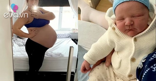 Bụng to như mang thai đôi, bà bầu choáng váng khi biết cân nặng con trai sơ sinh - Vimarsana News