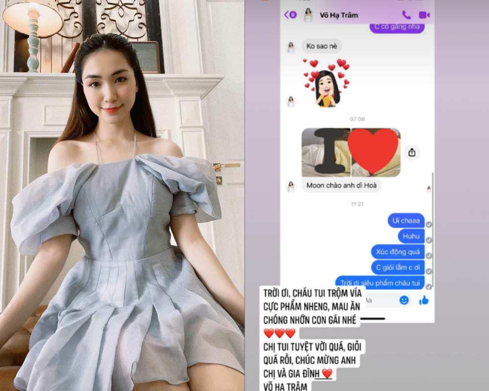 Võ Hạ Trâm đã sinh con lai với chồng Ấn Độ, diện mạo khiến Hòa Minzy thốt lên: amp;#34;Cực phẩm!amp;#34; - 1