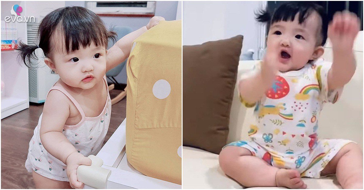 Mới 9 tháng tuổi, con gái Đông Nhi- Ông Cao Thắng đúng chất con nhà nòi khi nghe mẹ hát - Vimarsana News