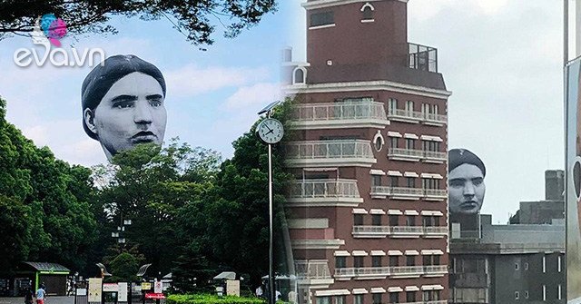 Kỳ lạ chiếc đầu người khổng lồ nhô ra giữa trời, người dân nhao ra chụp ảnh - Vimarsana News