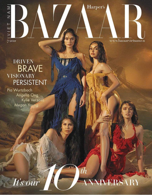 4 nàng hậu đắt giá nhất Philippines diện đầm siêu rách rưới lên bìa tạp chí danh tiếng - 5