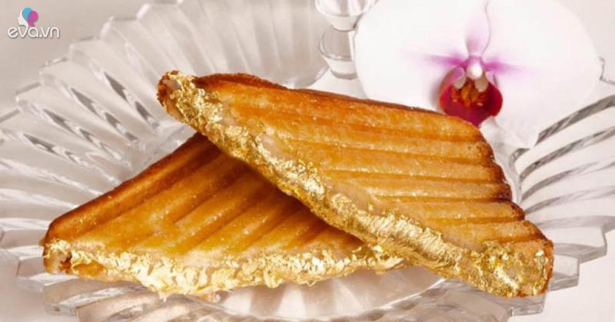 Chiếc bánh nướng phủ vàng đắt nhất TG, nhìn nguyên liệu ai cũng choáng - Vimarsana News