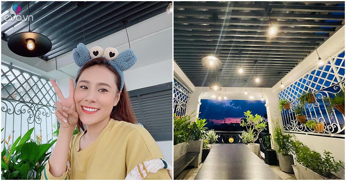 Vừa sửa xong nhà tân hôn, Hồ Bích Trâm mang đất lên tầng 5 trồng cây như nông dân - Vimarsana News